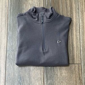 Vineyard Vines Men”s Cotton 3/4 Zip Pullover Sweatshirt SZ M
